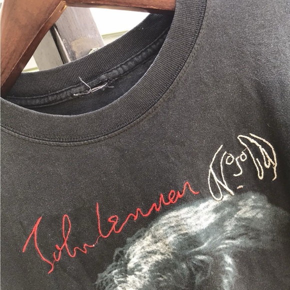 John Lennon imagine lyric tee. (Tour tee) - Picture 3 of 3